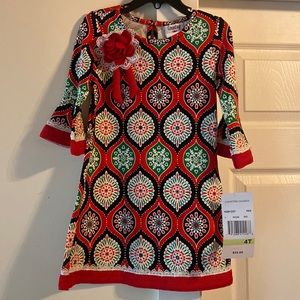 Counting Daisies Christmas Dress